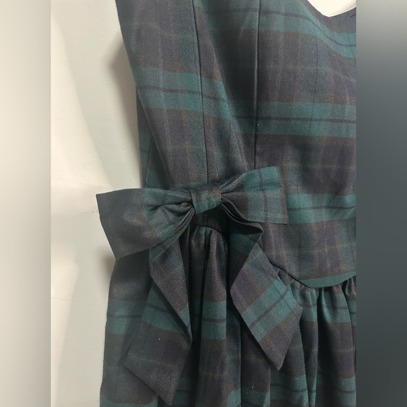 Avec Les Filles Green Plaid Mini Dress - Picture 4 of 9